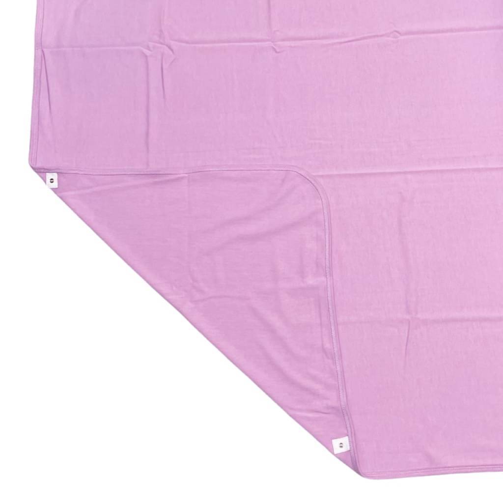 2-in-1 Swaddle Blanket and Nursing Cover - Purple